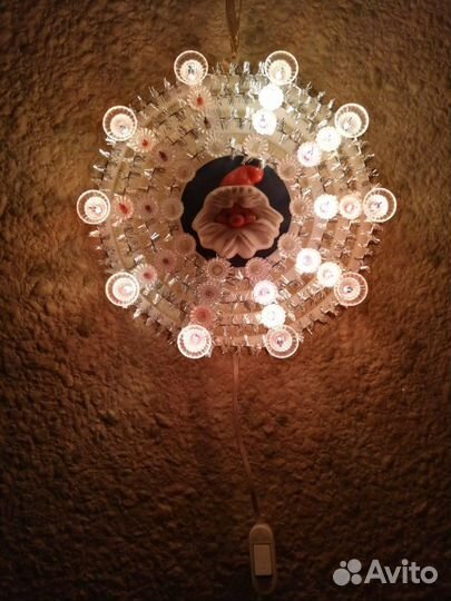 Светильник СССР новогодний