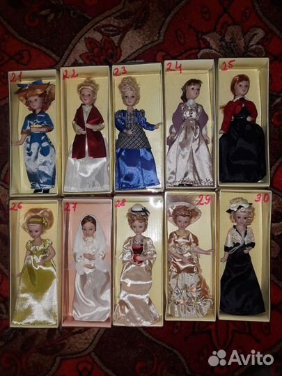 Куклы фарфоровые