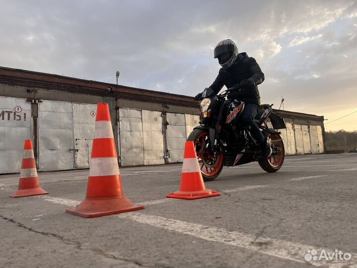 Досааф мотошкола. Учимся ездить на мотоцикле