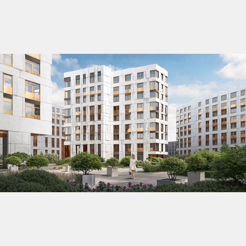 3-к. квартира, 72,4 м², 4/9 эт.