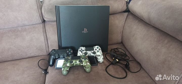 Sony PS4 PRO и PS VR