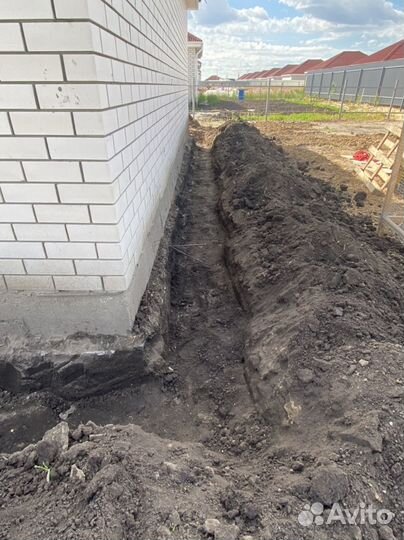 Услуги мини-экскаватора