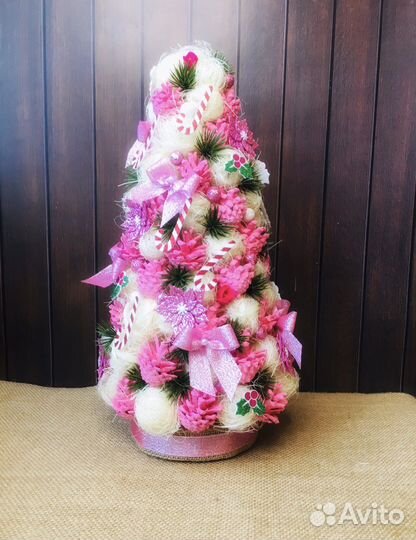 Елка искусственная. Ручная работа
