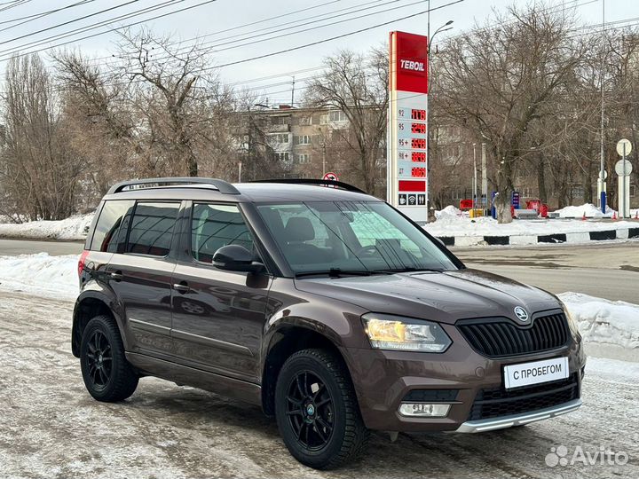 Skoda Yeti 1.6 AT, 2017, 94 500 км