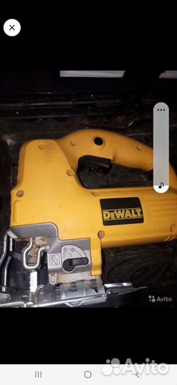 Лобзик dewalt DW341