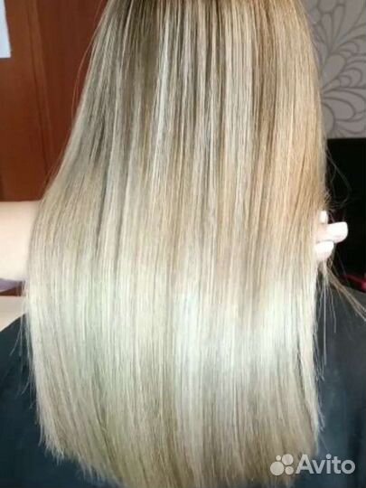 Кератиновое выпрямление волос/ ботокс