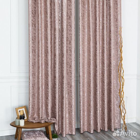Комплект штор Версаль Розовый готовые и на заказ