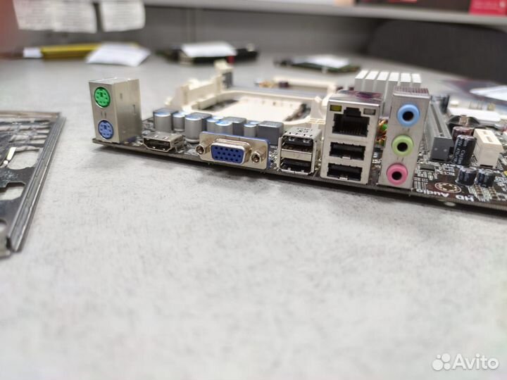 Материнская плата mATX SAM3 ECS A960M MV v:1.0A