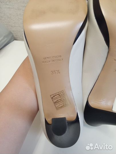 Туфли женские 35 размер натуральная кожа Италия