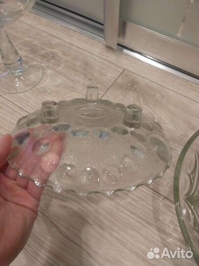 Ваза для фруктов и салатницы СССР