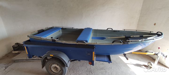 Лодка стеклопластиковая Спринт Б