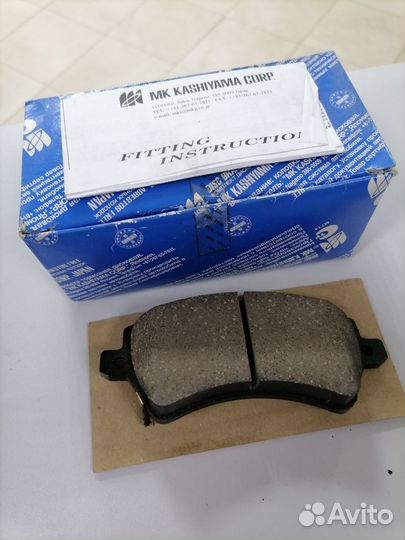 Колодки тормозные передние Kashiyama