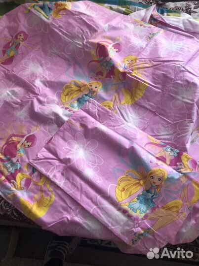 Детское постельное белье новое на детскую кроватку