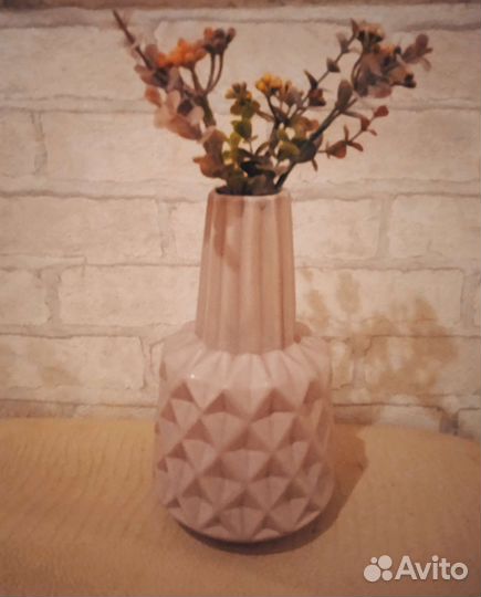 Ваза для цветов керамика