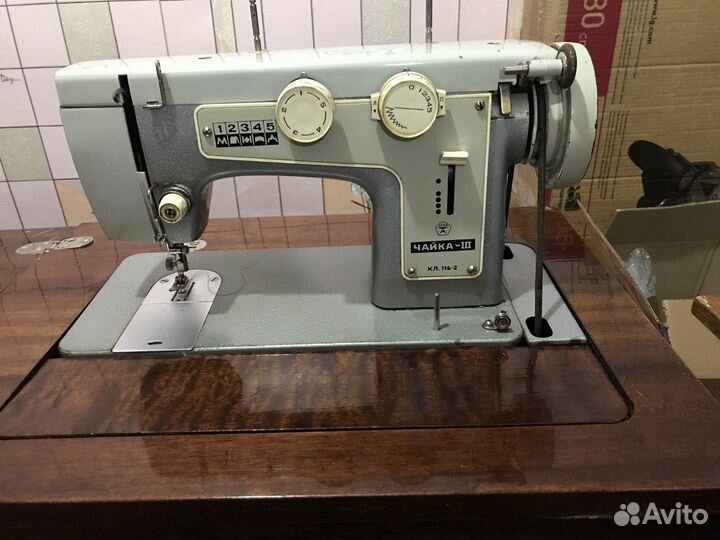 Старинная Швейная ножная машинка Подольская