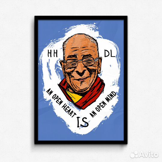 Постер: Далай Лама (Буддизм)