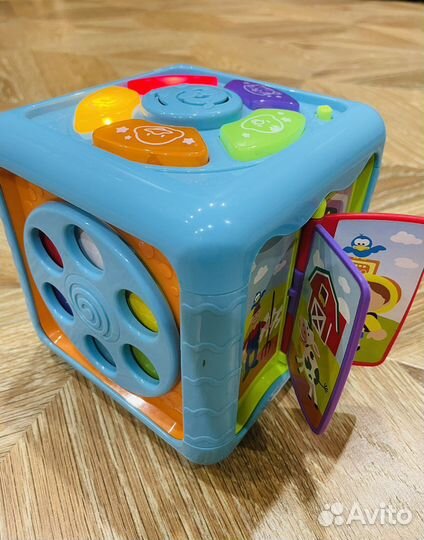 Кубик детский развивающий электронный