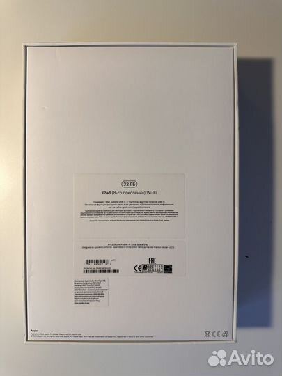 Apple iPad 2020 Wi-Fi 10.2 32Gb Серый космос