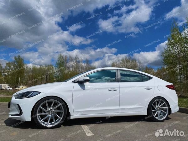 Литые диски CVT R19 на Хендай Elantra