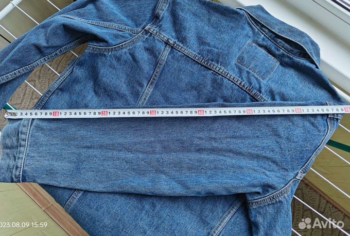 Джинсовая куртка levis xl