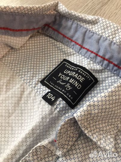 Рубашка на мальчика 104