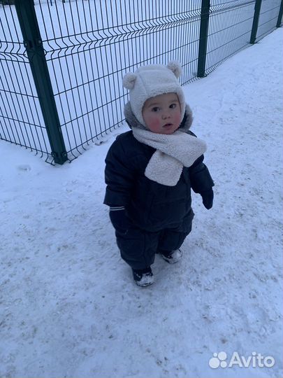 Шапка и шарф zara