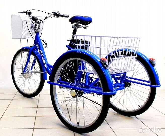 Трехколесный электровелосипед иж Байк Фермер 24''