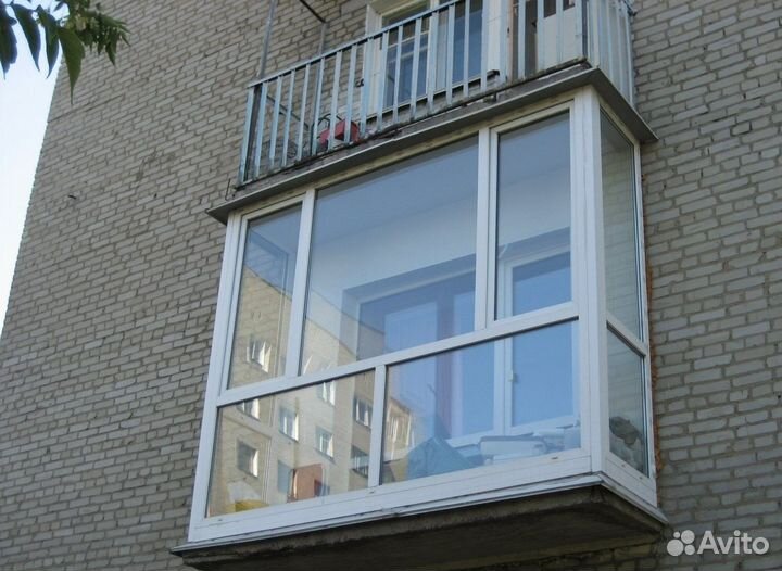 Тёплое остекление балкона
