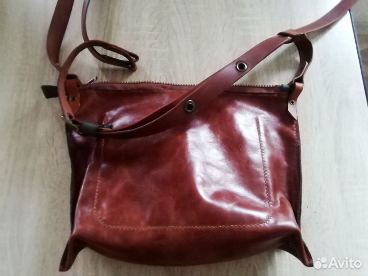 Сумка кожаная женская из натуральной кожи