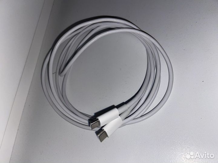 Блок питания 30w и кабель apple macbook