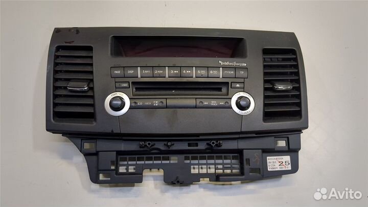 Панель управления магнитолой Mitsubishi Lancer 10