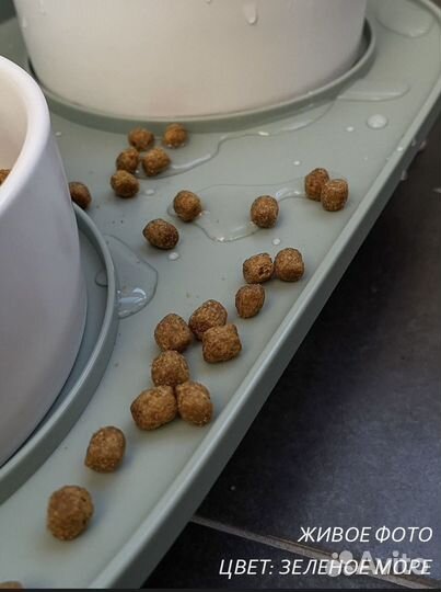 Миска для кошек и собак на подставке