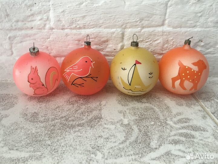 Ёлочные шары СССР