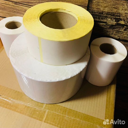 Термоэтикетки 58х60(380) эко 40втулка