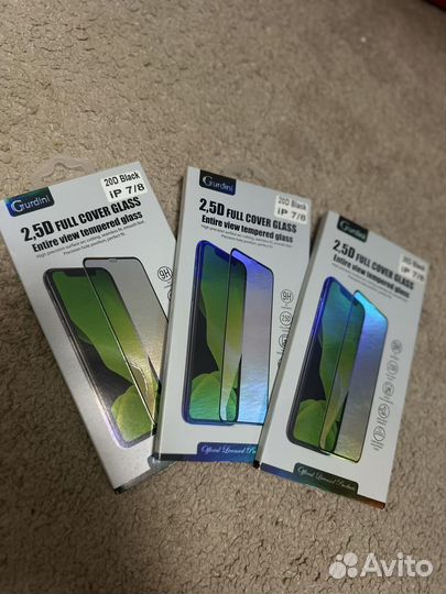 Стекла на айфон 7-8