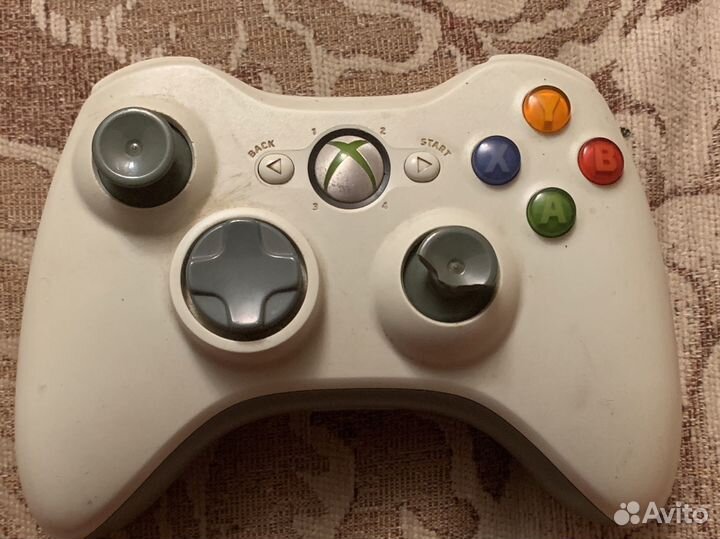 Джостик xbox 360 оригинал белый