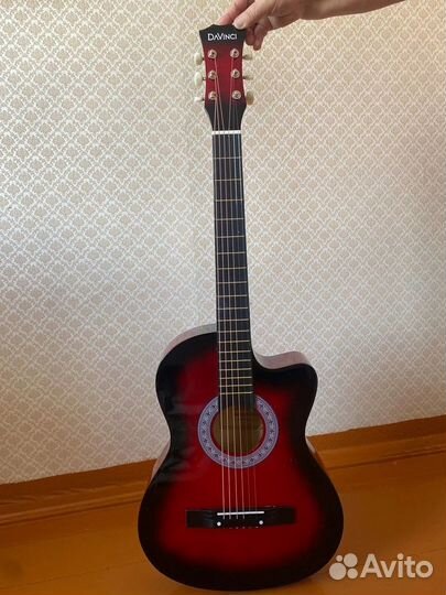 Акустическая гитара новая