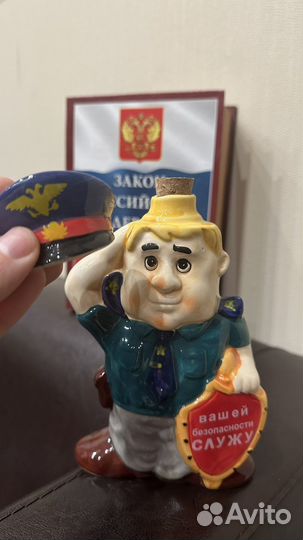 Штоф в футляре