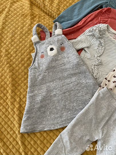 Вещи пакетом на девочку 2-4 года next