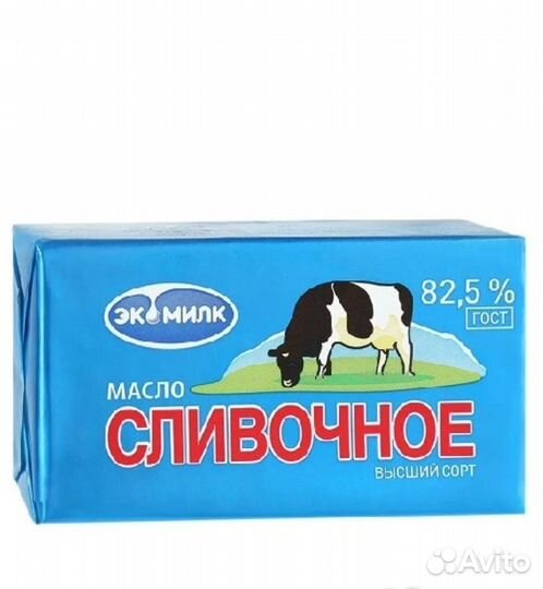 Масло сливочное 82.5