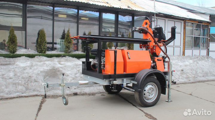 Буровая установка гбу 48Л на прицепе