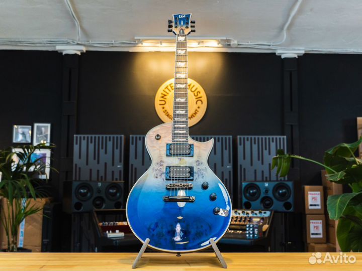 ESP LTD EC-1000 Blue Natural Fade