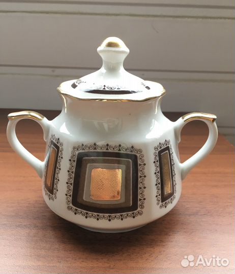 Сахарница фарфор СССР