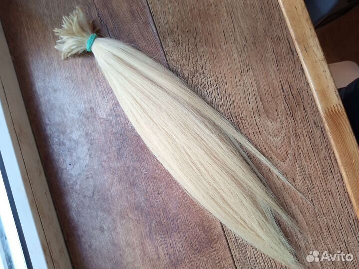 Волосы для наращивания 40 см, густой хвост