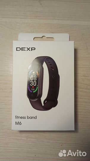 Фитнес браслет dexp M6