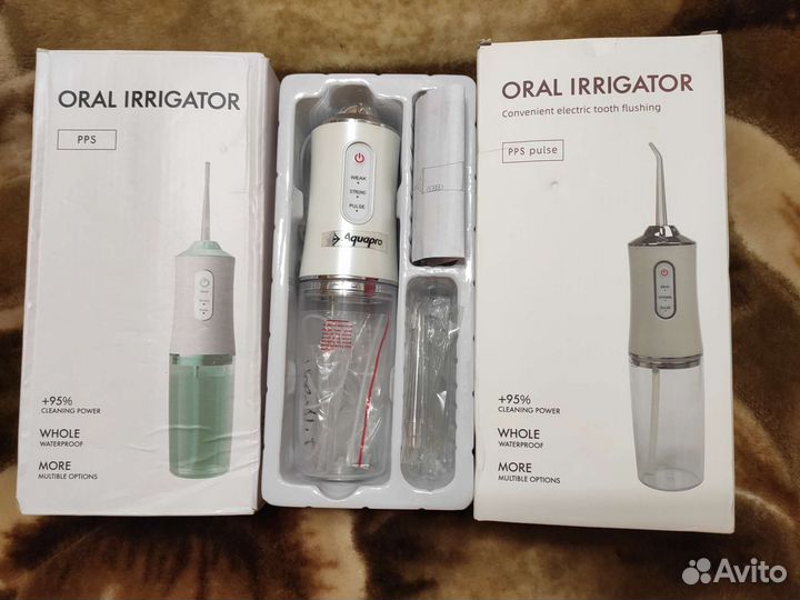 Ирригатор на зап. части. Зарядники, насадки