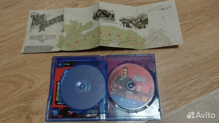 Red Dead Redemption 2 PS4 диск, русские субтитры