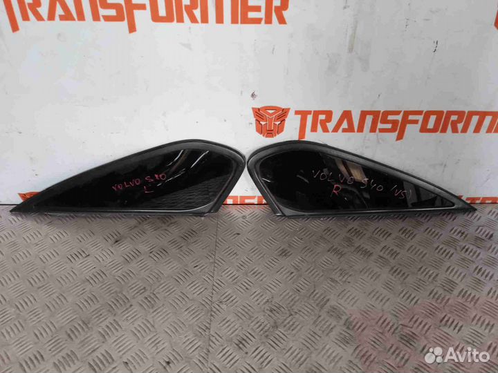 Стекло глухое заднее левое Вольво S40 (VS)