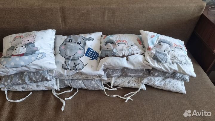 Бортики в кроватку бронь до 20:00 10.05