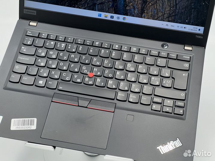 Ноутбук Lenovo ThinkPad T490s i7-8665U/16/256